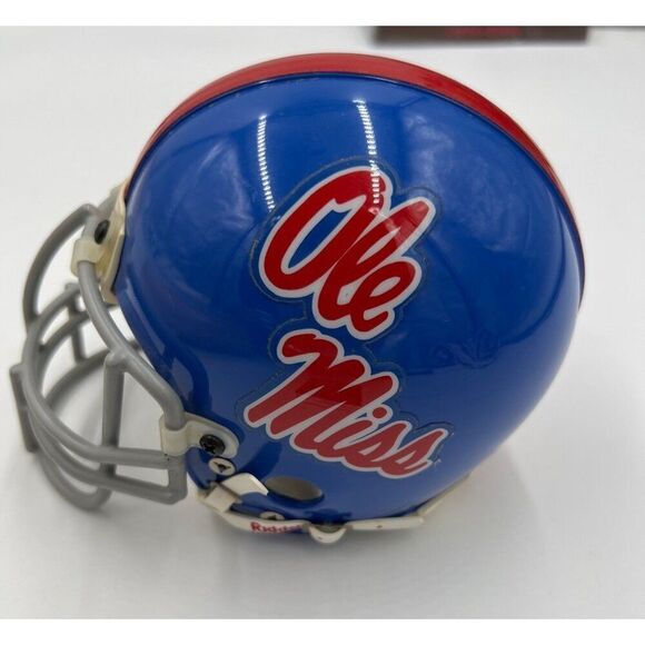 Archie Manning Signed Mini Helmet Ole Miss Rebels Riddell JSA Certified Football - Picture 6 of 11